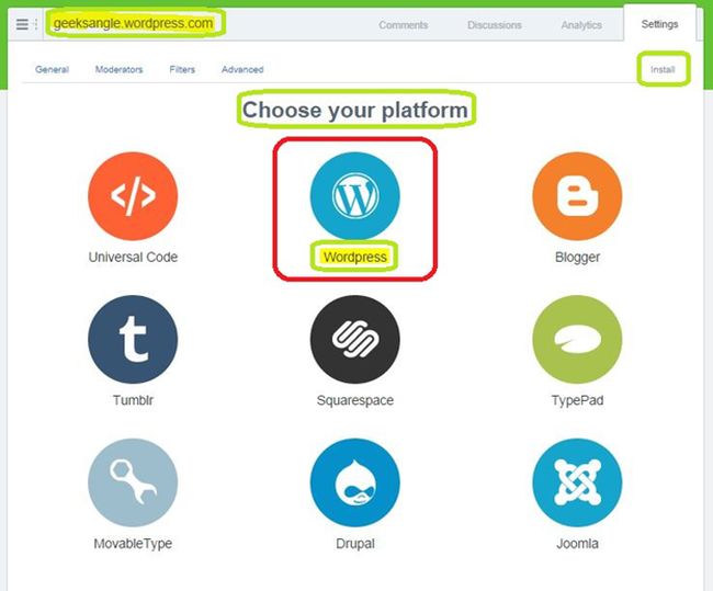 choose your platform